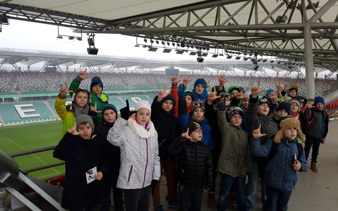 Zwiedzanie stadionu Legii Warszawa – 25.11.2016 r.