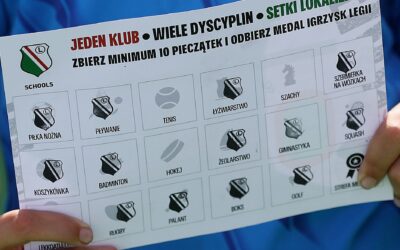 Sekcja Gimnastyczna KS Legia na IV Igrzyskach Legii oraz przemarszu sekcji na stadionie przy Łazienkowskiej