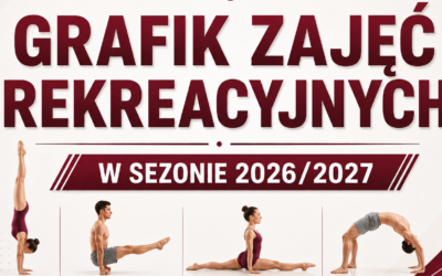 Grafik zajęć rekreacyjnych w roku szkolnym 2026/2027